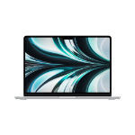 Apple MacBook Air MacBookAir M2 Notebook 34.5 cm (13.6") Apple M 8 GB 256 GB SSD Wi-Fi 6 (802.11ax) macOS Monterey Silver