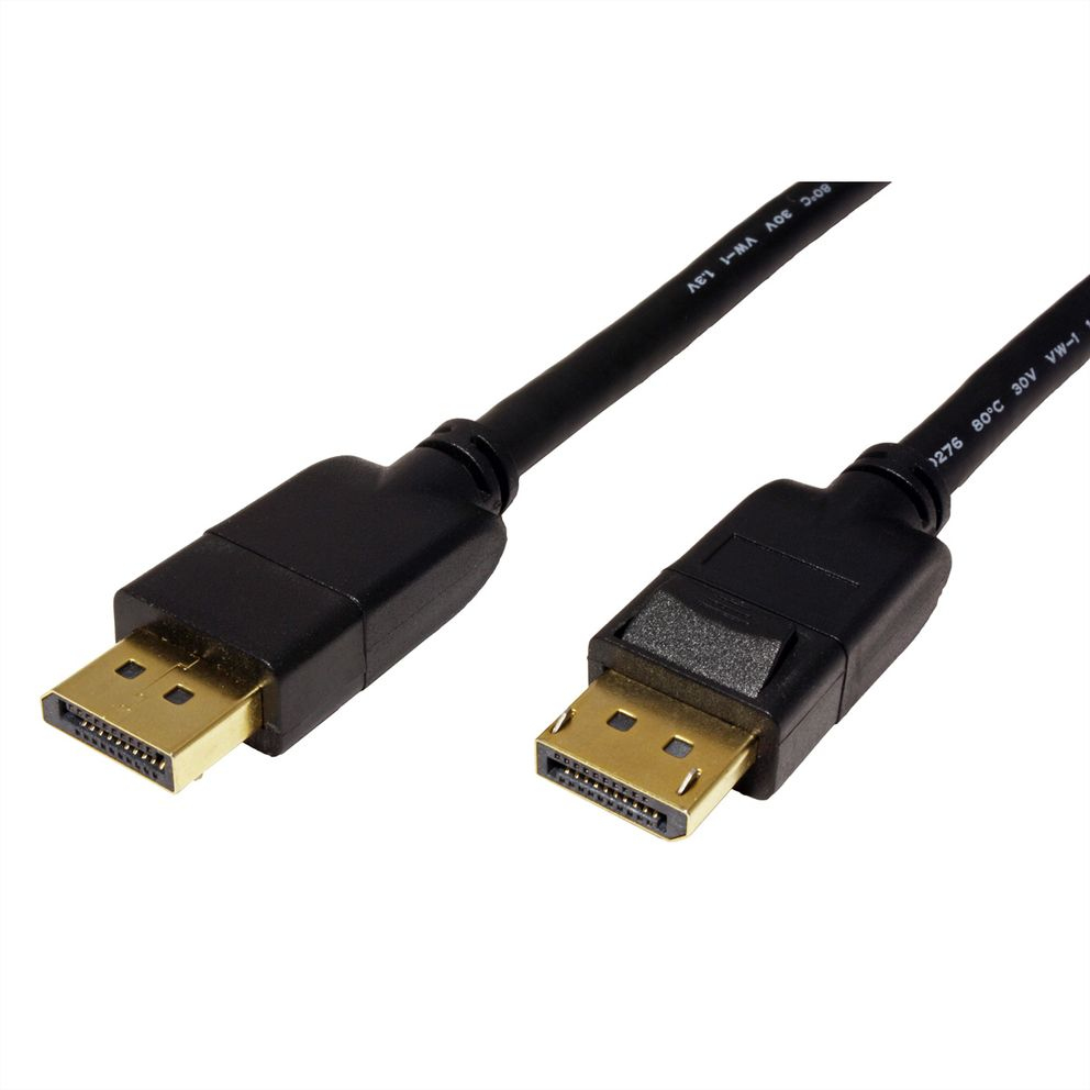 ROLINE 11.04.5798 DisplayPort-kabel 1,5 m Svart