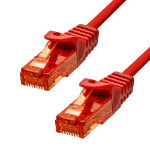 ProXtend CAT6 U/UTP CU LSZH Ethernet Cable Red 3M