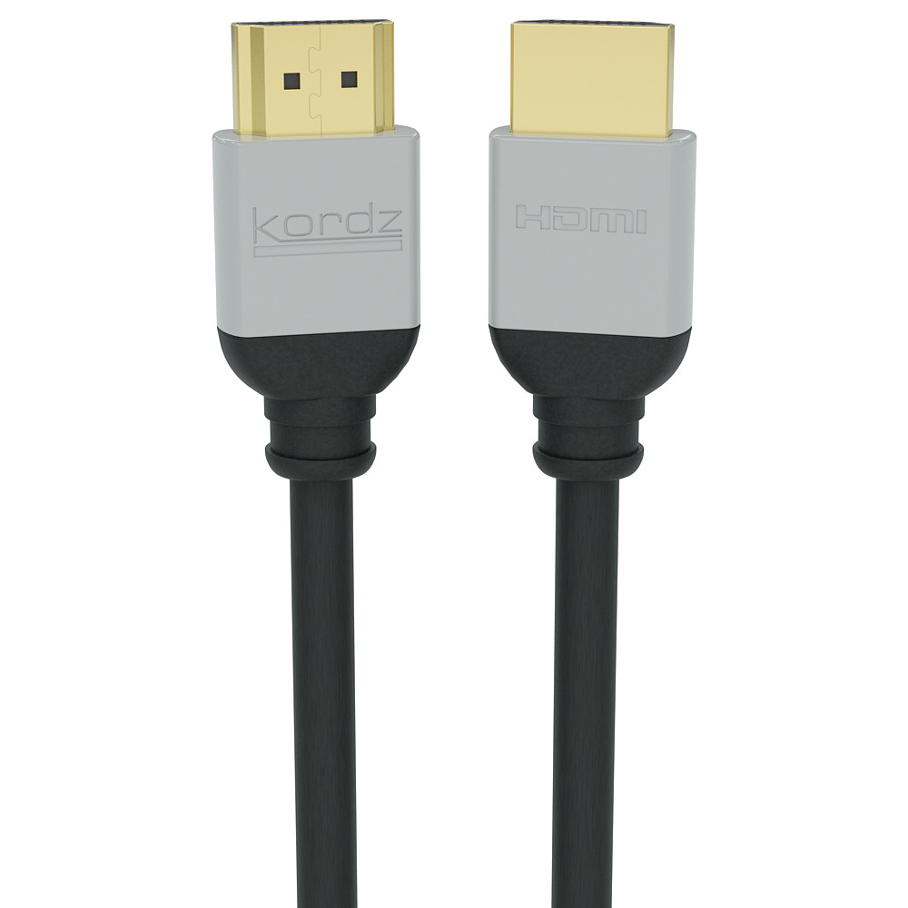 Kordz K26016-0300-CH HDMI cable 3 m HDMI Type A (Standard) Black. Grey