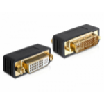 DeLOCK 65298 tussenstuk voor kabels DVI-I DVI 24+5 Female Zwart