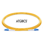 ATGBICS LC-LC OS2, Fibre Optic Cable, Singlemode, Simplex, Yellow, 5m