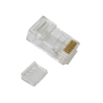 Cables Direct Cat 6 RJ-45 Plug (100pack) wire connector RJ45 Transparent