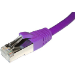 Cablenet 5m Cat6a RJ45 Violet S/FTP LSOH 26AWG Snagless Booted Patch Lead