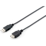 Equip USB 2.0 Type A Extension Cable Male to Female, 3.0m , Black