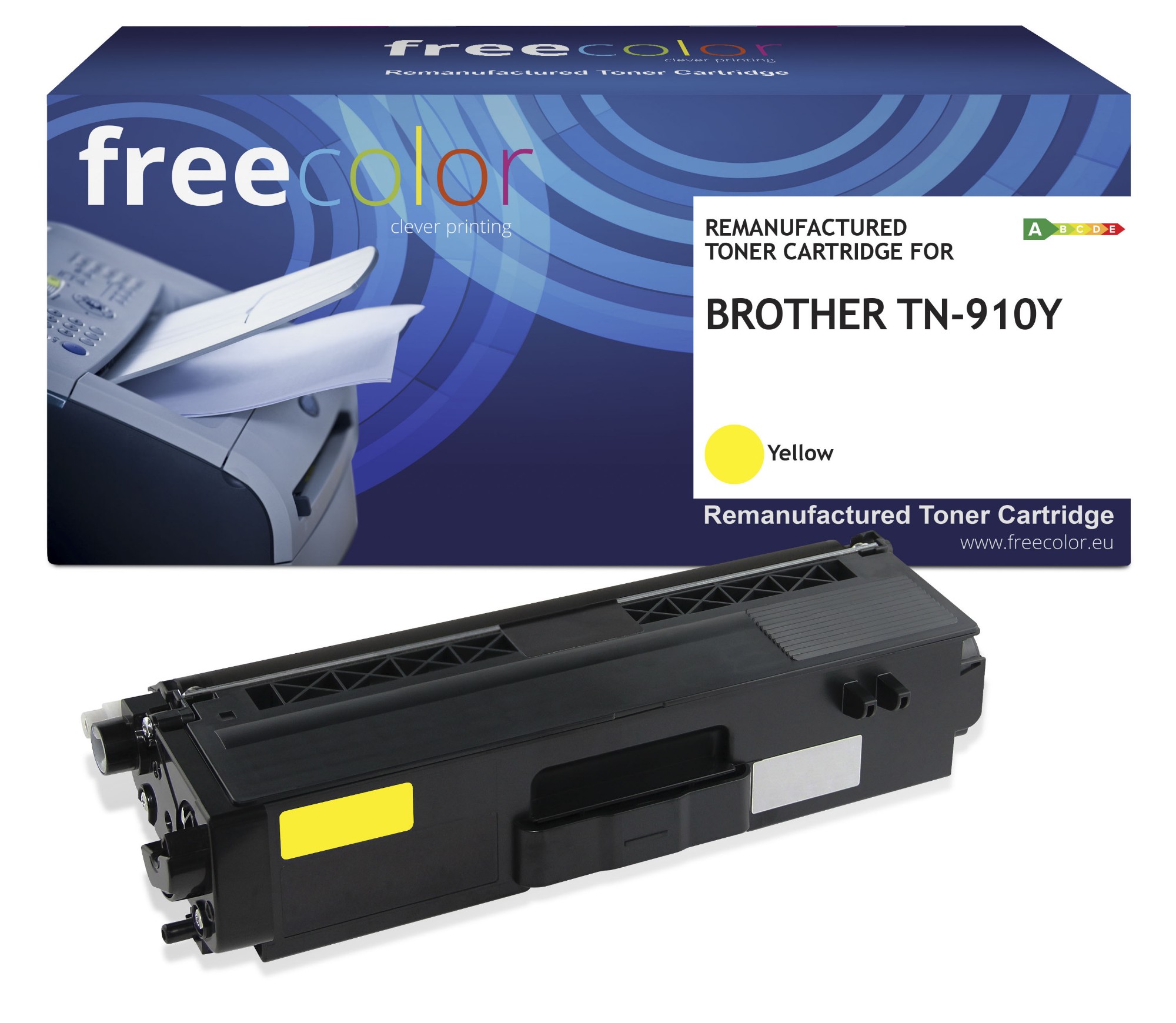 Freecolor K18072F7 toner cartridge 1 pc(s) Compatible Yellow