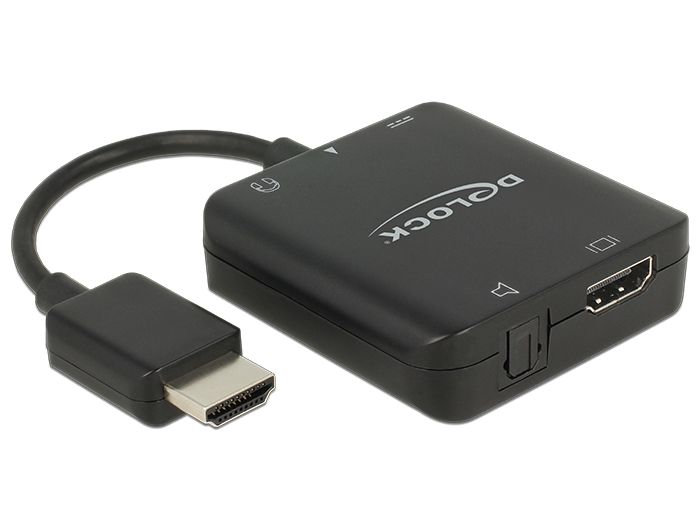 Image of DeLOCK 62784 audio converter Black