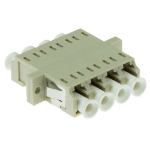 ACT Fiber optic LC quad adapter OM1/OM2