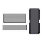 Lian Li LAN3-1X computer cooling system part/accessory Radiatior filter