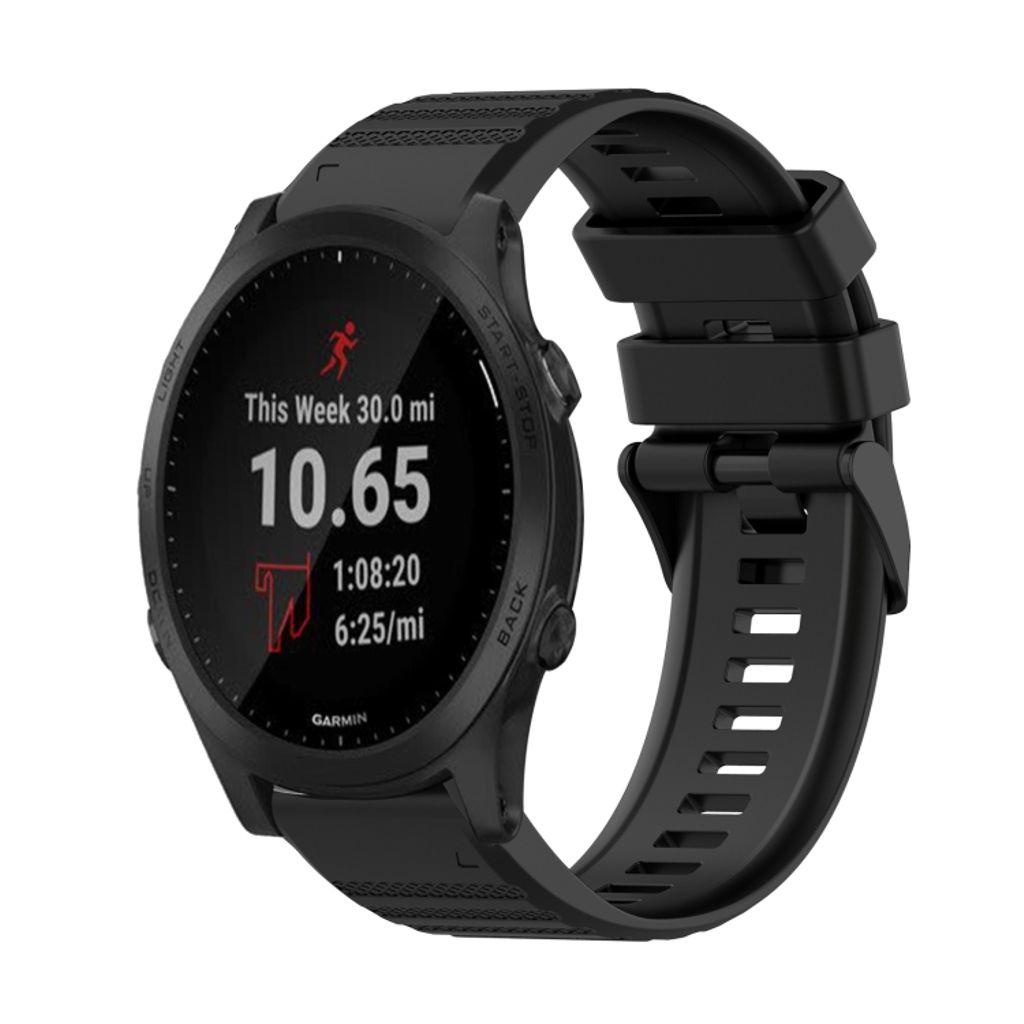 EU Product - Forerunner 945 Silicone Watch Band - Black thumbnail
