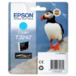 Epson C13T32424010/T3242 Ink cartridge cyan, 980 pages 14ml for Epson SC-P 400
