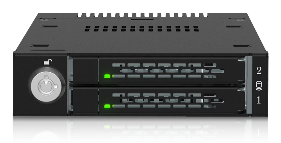 Icy Dock ToughArmor MB834MK-B V2 SSD enclosure Black