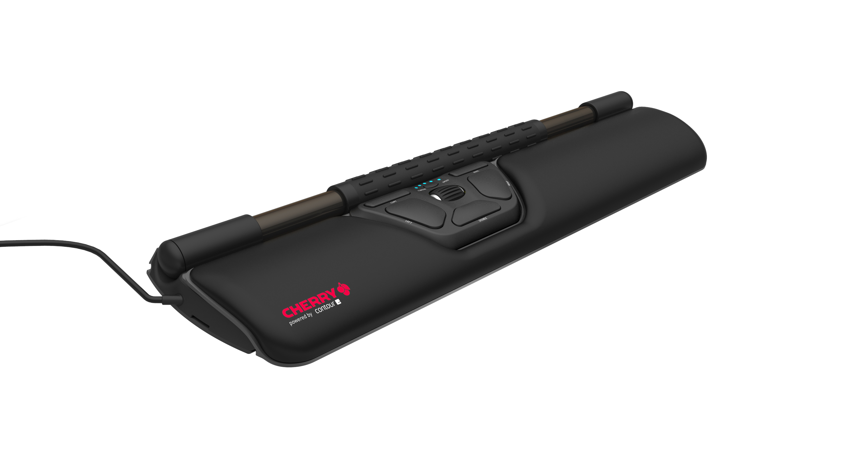 Image of CHERRY ROLLERMOUSE mouse Ambidextrous USB Type-A Optical 2800 DPI