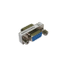 Cables Direct AD-555 cable gender changer D9 Stainless steel