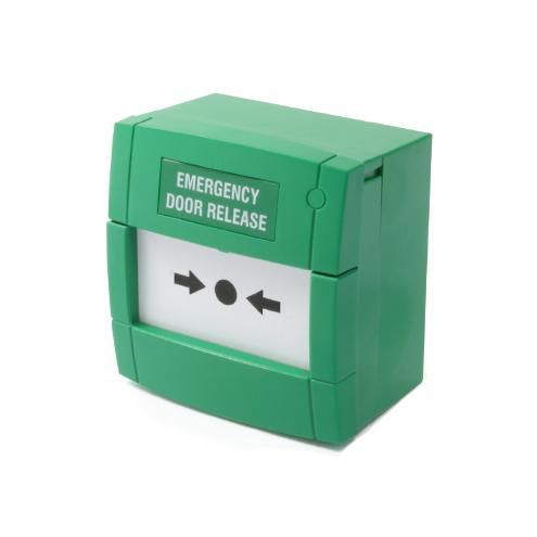 KAC MCP Green Resettable Call  Point, M8 Triple Pole,  Surface thumbnail