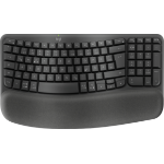 Logitech Wave Keys for Business keyboard Office RF Wireless + Bluetooth QWERTZ German Graphite