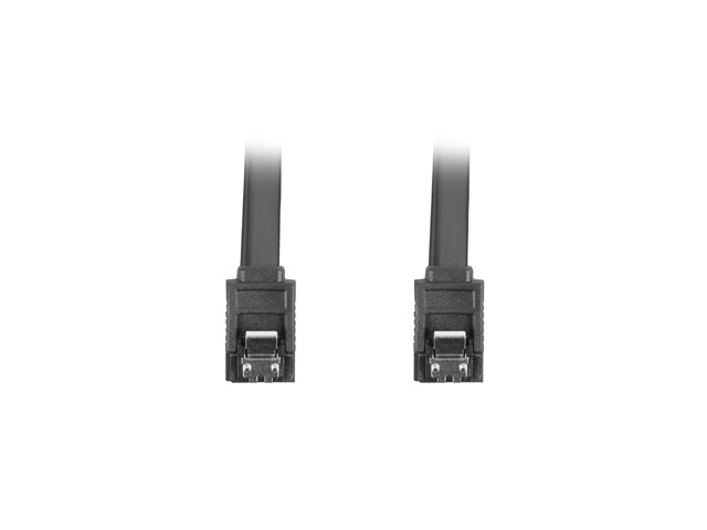 Lanberg CA-SASA-14CU-0070-BK SATA cable 0.7 m SATA 7-pin Black