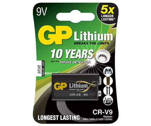 GP Batteries Lithium CRV9 Single-use battery 9V