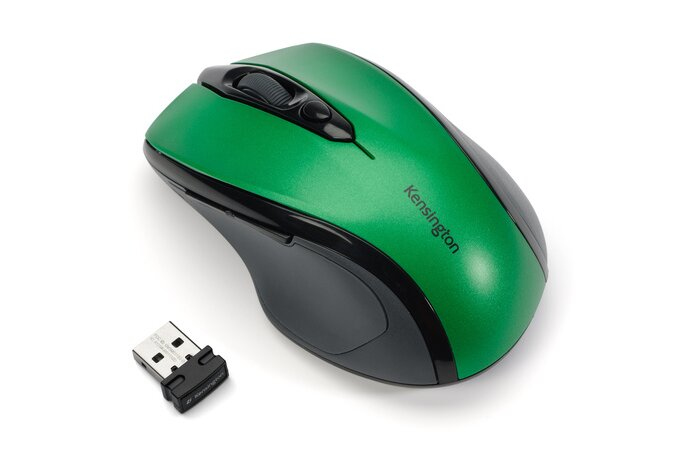 Image of Kensington Pro Fit Wireless Mouse - Mid Size - Emerald Green
