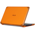 iPearl mCover notebook case 11.6" Hardshell case Orange, Translucent