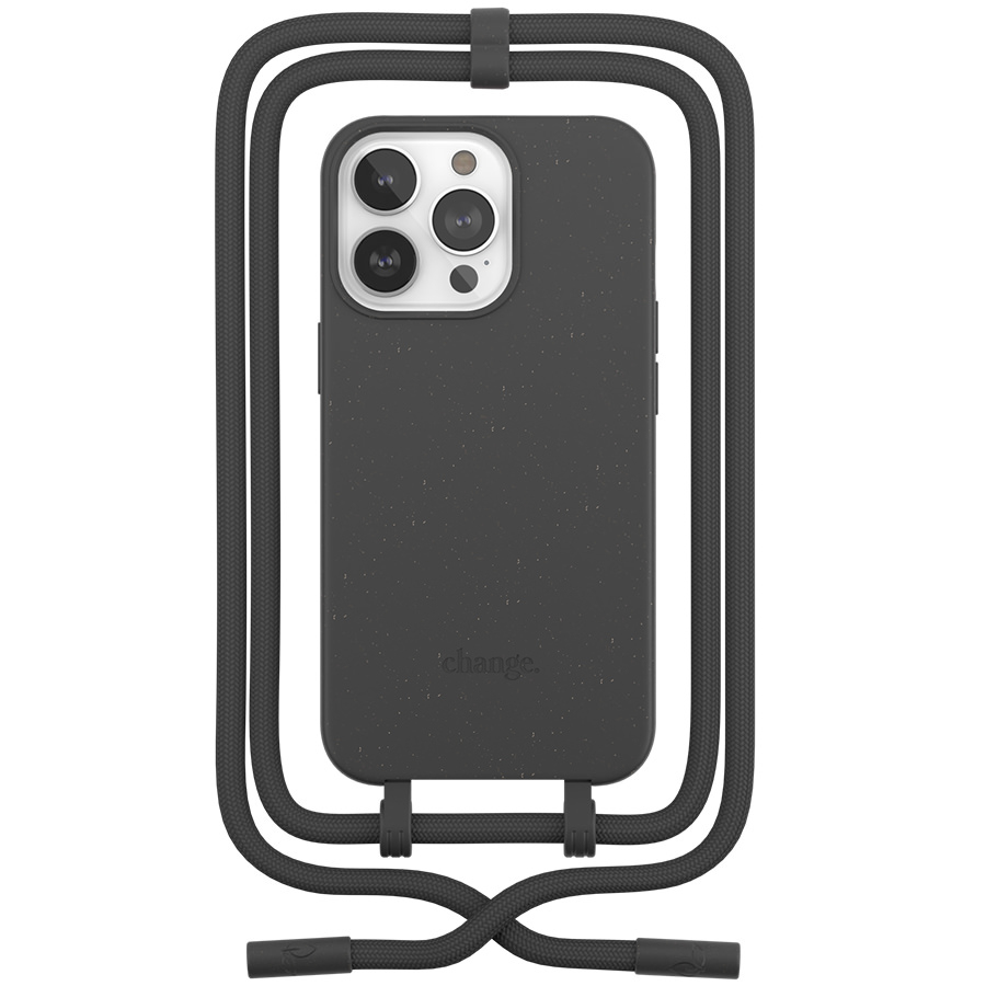 Image of Woodcessories CHA166 mobile phone case 17 cm (6.7") Cover Black