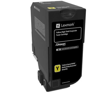 Image of Lexmark 84C2HYE Toner-kit yellow return program Project, 16K pages...