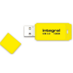 Integral NEON 3.0 USB flash drive 128 GB USB Type-A 3.2 Gen 1 (3.1 Gen 1) Yellow