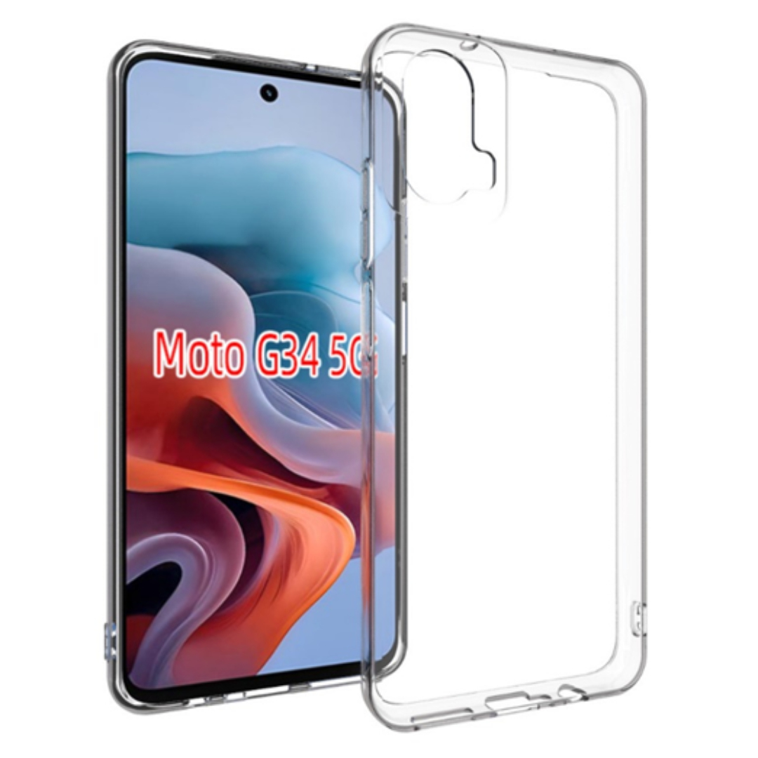JLC Motorola G34 Clear Gel