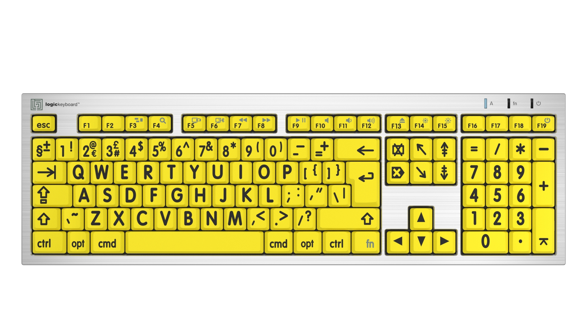 LKB-LPRNTBY-CWMU-UK keyboard Home/Office USB QWERTY Engl