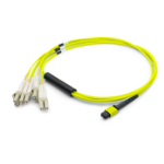 AddOn Networks ADD-MPO-4LC15M9SMF InfiniBand/fibre optic cable 590.6" (15 m) MPO/MTP LC Yellow