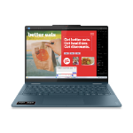 Lenovo Yoga 7 2-in-1 14AKP10 Copilot+ PC AMD Ryzen AI 5 340 Hybrid (2-in-1) 35.6 cm (14") Touchscreen WUXGA 16 GB LPDDR5x-SDRAM 512 GB SSD Wi-Fi 7 (802.11be) Windows 11 Home German Teal