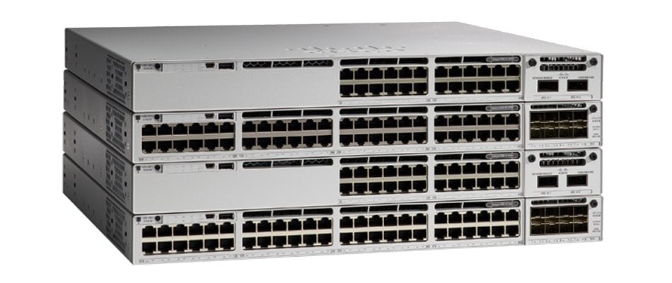 Photos - Switch Cisco C9300X-48TX-A network  Managed L3 