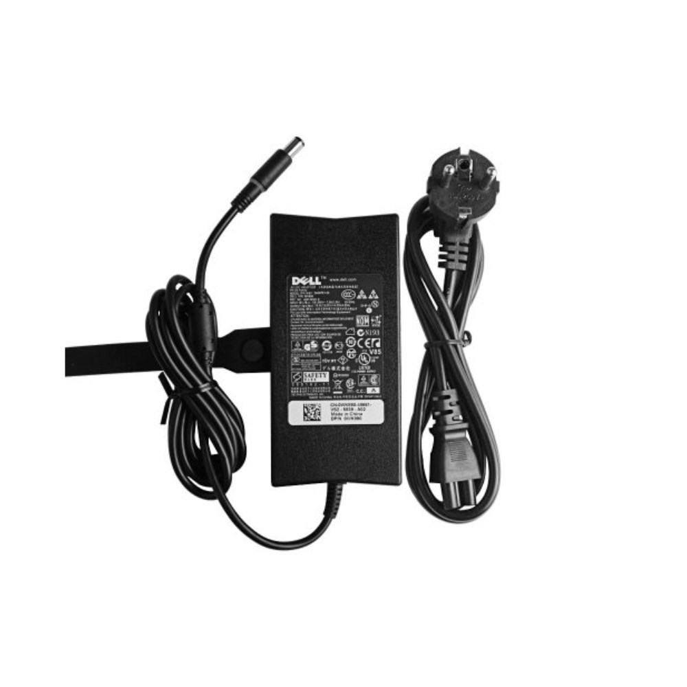 DELL 90W Barrel (7.4 x 5mm) AC Adapter for Latitude E Series with EU Plug