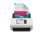 Brother ADS-4700W scanner Scanner met ADF + invoer voor losse vellen 600 x 600 DPI A4 Zwart, Wit