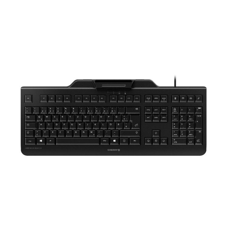 CHERRY SECURE BOARD 1.0 keyboard Office USB QWERTZ German Black