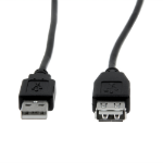 Rocstor Y10C117-B1 USB cable USB 2.0 70.9" (1.8 m) USB A Black