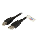 EFB Elektronik K5256SW.0,5 USB cable 0.5 m USB 2.0 USB A USB B Black