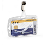 Durable 800519 identity badge/badge holder Acrylic 25 pc(s)