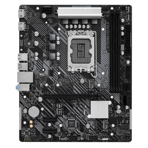 Photos - Motherboard ASRock B760M-H2/M.2, Intel B760, 1700, Micro ATX, 2 DDR5, 2 HDMI, 2.5G 