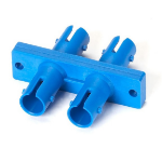 Axiom ST/ST fiber optic adapter Blue