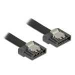 DeLOCK 0.7m SATA III SATA cable SATA 7-pin Black