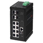 Edimax IGS-5408P network switch Managed Gigabit Ethernet (10/100/1000) Power over Ethernet (PoE) Black