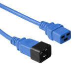 Microconnect PE2019B18 power cable Blue 1.8 m C20 coupler C19 coupler
