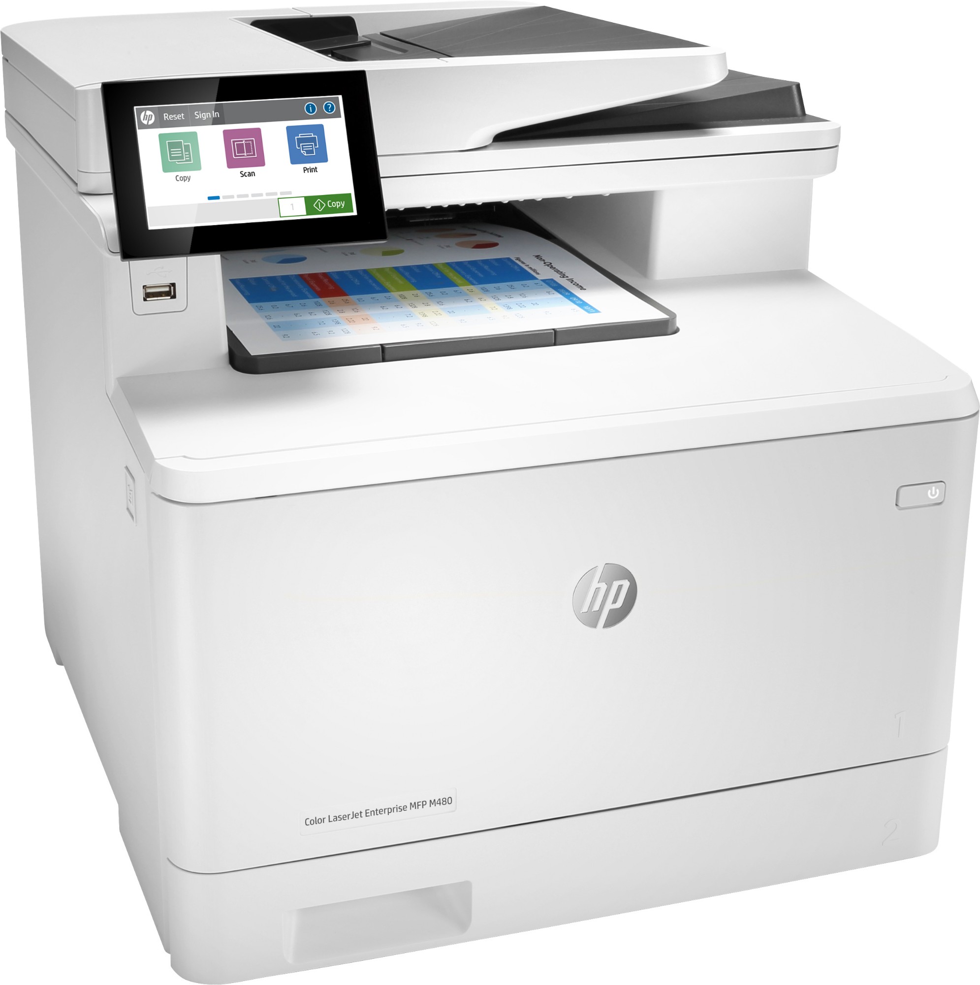 HP HP COLOR LASERJET ENT MFP M480F PRIN