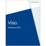 Microsoft Visio Professional 2013 1 license(s) Multilingual