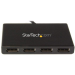 StarTech.com 4-Port Multi-Monitor DisplayPort Adapter, DP auf 4x DisplayPort 1.2 Splitter, Vierfach 1080p 60Hz Computer MST Hub, nur Windows, Treibelos