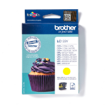 Brother LC-123Y Ink cartridge yellow, 600 pages ISO/IEC 24711 5.9ml for Brother DCP-J 132/MFC-J 4510/MFC-J 6920