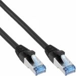 InLine Patch Cable S/FTP PiMF Cat.6A halogen free 500MHz black 2m