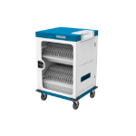 Alcasa PCT21-AC32 wagen en kast voor management van draagbare apparatuur Wagentje voor draagbaar apparaatbeheer Blauw, Wit