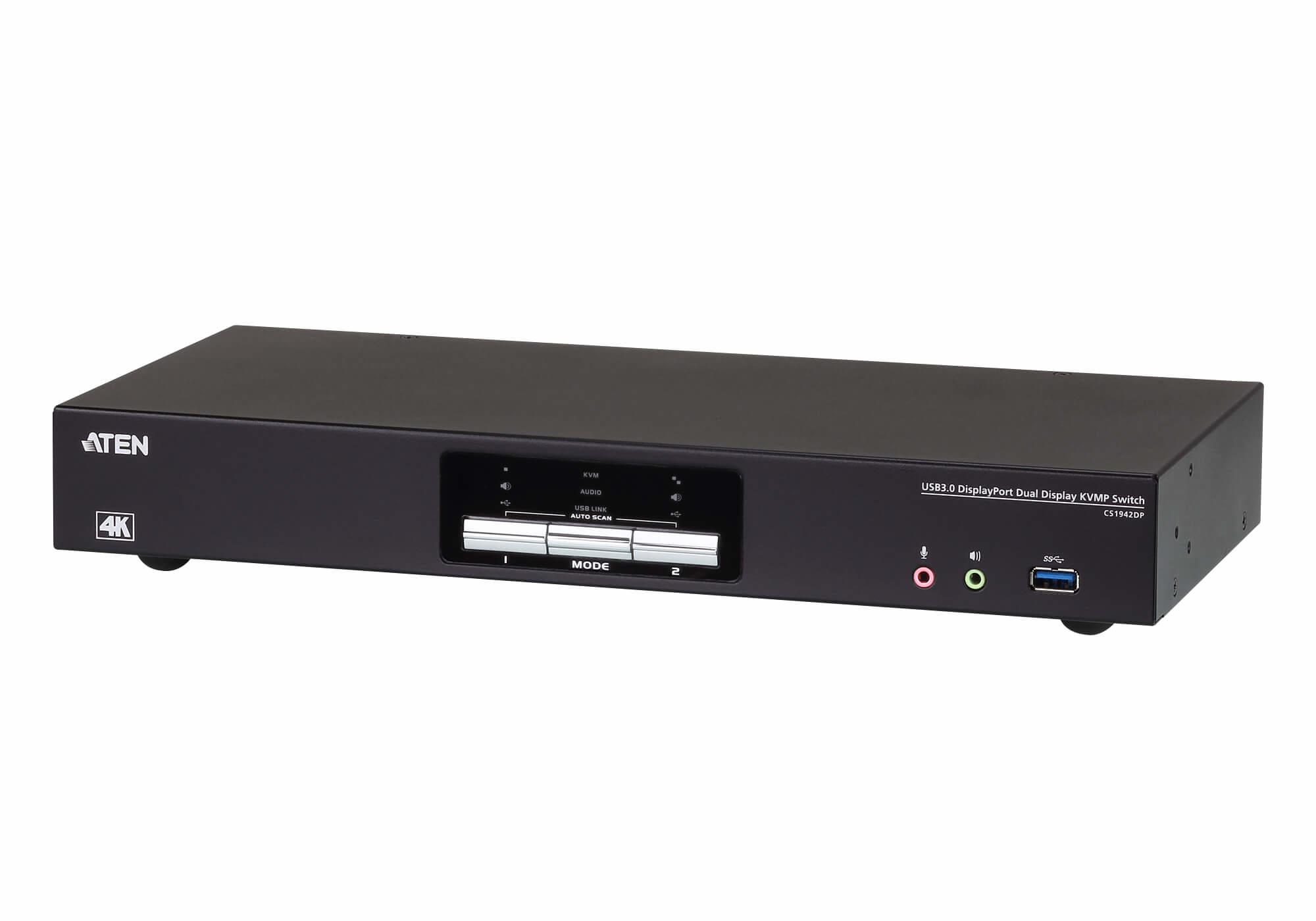 Image of ATEN 2P USB3.0 DisplayPORT Dual View KVMP SW